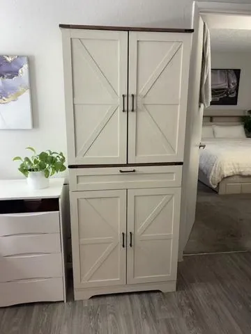 Such an upgrade 🙌🏼✨✨@FUSOU Furniture #organization #organizationcabinet #pantryorganization #kitchenorganization #furniture #tiktokshop 