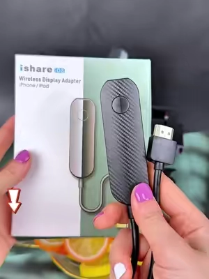 Adapatador HDMI a IPhone para Que conectes la pantalla de tu iPhone a tu TV #tiktokshop #tiktokshopfinds #trending #spotlight#hdmi #hdmicable #hdmitotypec #screenmirrorring #foryou