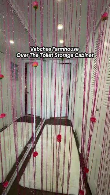 have a small bathroom? OVER THE TOILET STORAGE! 🩷 but make it cute cause I can’t be plain 😭🤣  #vabches #overthetoiletstorage #bathroommakeover #bathroomdecor #bathroomorganization #blackgirlluxury #apartmenttour #renterfriendly 