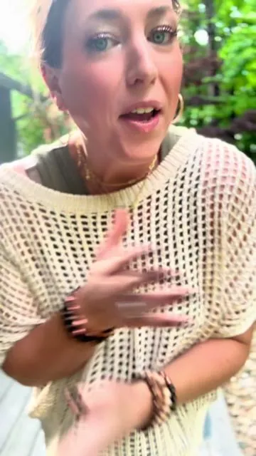 This crochet sweater pullover is slouchy and cute to throw over a tank! Dokotoo Crochet Sweater #dokotoo #crochettop #crochetcoverup #womensfashion #summerfashion #womenstops #tiktokshopcreatorpicks 