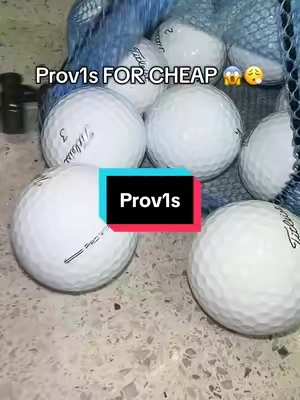 Prov1s FOR CHEAP! #summergolf #golf #golfballs #prov1 #titleist #tiktokmademebuyit #tiktokmarketplace 