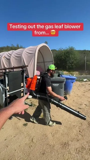 This gas leaf blower is absolute beast! 🔥 I linked it 👆🤝 #gasblower #leafblower #gardentools #livestock #ranchlife #landscaping #outdoors #diylandscaping #springgarden #TikTokShopMothersDay #powertools #bluecollar #construction #yardupkeep #yardwork #vevortools #tools #backpackleafblower 