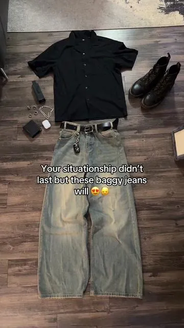 Stay winning king 💯 #fyp #baggyjeans #baggy #OOTD #viral 