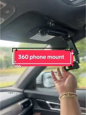 also great for vlogging in grocery stores 😌  We love a good FREE SHIPPING moment ✨ get yo content sis.. #contentcreator #carmountholder #phonecarmount #360phoneholder 
