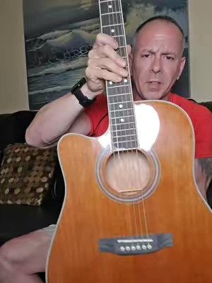 This acoustic guitar is one of the best budget friendly but Well-made guitars I've found on TikTok 'shop so far, By far!! The sound is full, the action is incredible making it simple to play!!  #guitar #acousticguitar #acoustic #bcp #guitartok 