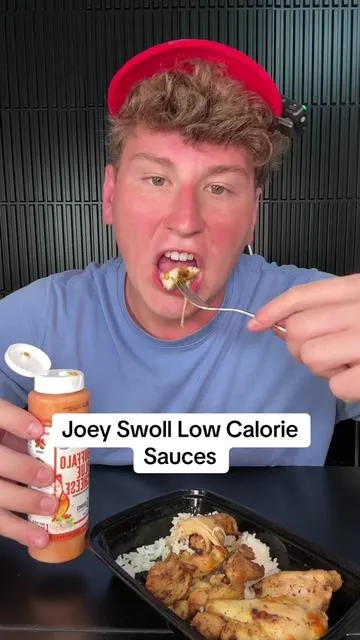 Joey swoll low calorie sauces #sauce #joeyswoll #food #gym #tiktokshoprestock #tiktokshopcreatorpicks 