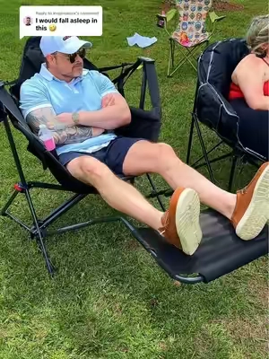 Replying to @inspireworx GDY Camping Chairs, Oversized Hammock, Folding Rocking Chairs, Adjustable Back Swing Chairs, Cup Holder, Outdoor Beach Lawn, Black #CampingComfort #HammockChairVibes #OutdoorRockingChair #GDYCampingGear #BeachChairUpgrade #OversizedRelaxation #FoldableSwingChair #TikTokCampingFinds #CampChill #UltimateCampChair #BackyardComfort #dealhunters #tiktokshopfinds #tiktokshopcreatorpicks #ttsdelightnow #ttslevelup #ttshome  #tiktokshoprestock  #tiktokshopcreatorpicks #refreshyourspace #tiktokshopmothersday #tiktokshopmemorialday #DealsForYouDays #ifyouknowyouknow #ttscreatorbash  