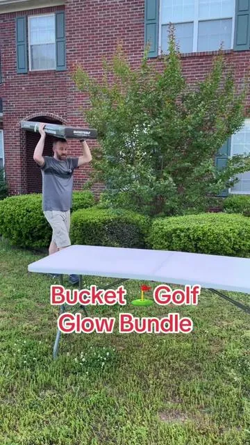 Bucket Golf Glow Bundle #golf #backyardgames #golfgame #golfgift #fun #game #tiktokshopcreatorpicks #ttsdelightnow #tiktokshoprestock #ttslevelup 