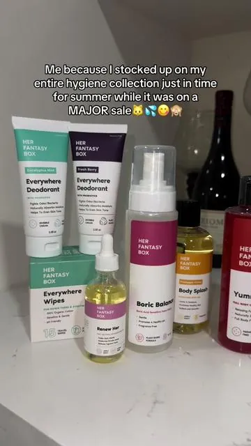 I don’t know how long this will last so yall better act FAST🙈💦😩 @Her Fantasy Box #hygieneproducts #hygiene #hygieneroutine #gihanneannaelle #fyp #viral #prettykitty #eventone #herfantasybox 