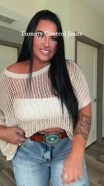 Country summer casual fits🌻🧡 #tummycontrol #tummycontroljeans 