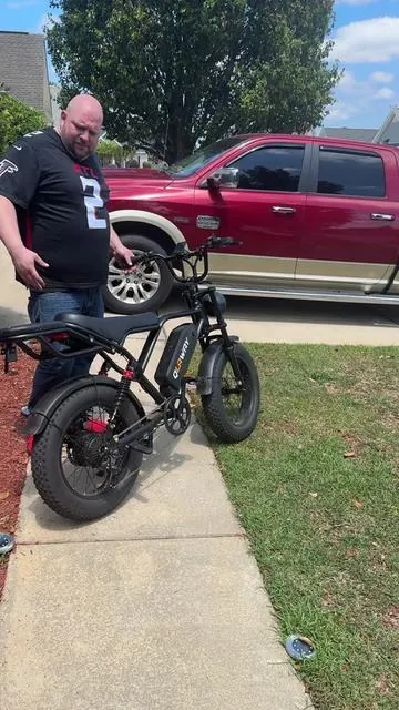 #ElectricBike #Off-roadBike #FullSuspension this bike will go fully off-road. It has pedal assist or you could use only electric 31 mph 