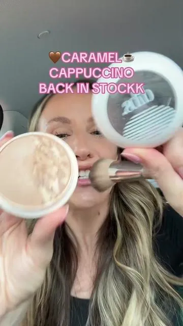 the restock we’ve all been asking for is finally here!!! 5k on the waitlist for caramel cappuccino in the duet baked bronzers! Grab it now with free shipping! @DIBSBEAUTY #dibs #dibsbeauty #dibsbakedbronzer #dibscaramelcappucino #dibsbronzer #backinstock 