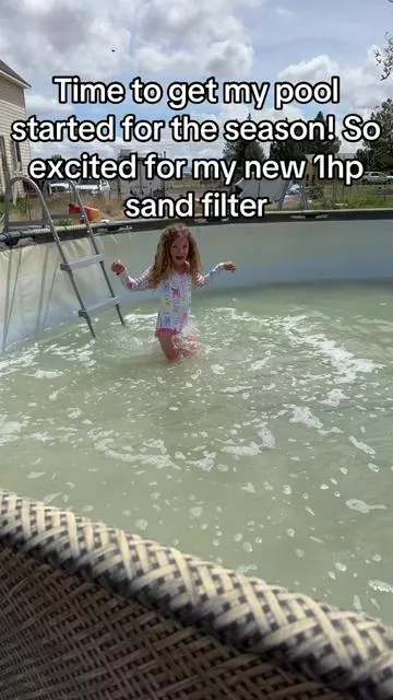 I cannot wait to see how this sand pool filter works