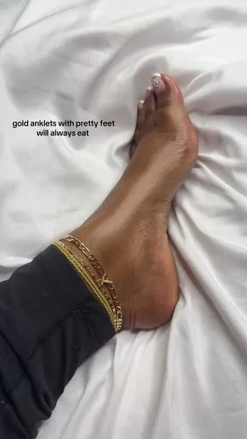 always ✨ #girlythings #gold #accessories #anklet #anklets 