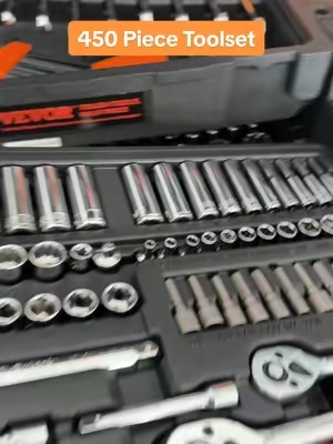 This mechanics tool set from Vevor is a great toolset #vevortools #mechanictools #toolset #tools #socketset #tiktokshopcreatorpicks 