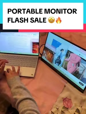 $60 for this good of a monitor is insane!! #monitor #dualmonitor #portablemonitor #gamingmonitor #portablemonitor 