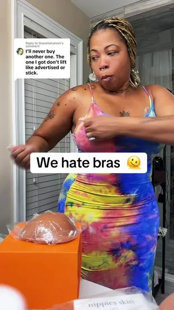 Replying to @Gracefulcancer  I understand, they are not for everyone, but I hope this video is helpful. It took me forever to do it, and the Editing took me out.😅 Have a great day🥂 ##TikTokshop##cakesbody##nobra##snowy##nippiecovers##cakes