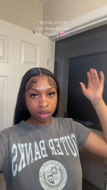 Now I see the hype ; this wig is really tea 🤏🏽 @Bling Hair Factory Store . Click the orange cart to shop 🫶🏽 @Bling Hair Fashion @blinghairofficial #blinghair#blinghairfashion#blinghairstore#blinghairwigshop#wiginfluencer#lacemelt#lacewhere#middlepartbussdown#middleparthairstyle#dramaticedges#fluffyedges#softbabyhairs#blackgirl#eaststroudsburg#sameishaaa#influencer#シ゚viral#viraltiktok#trend#fluffyedges#softedges#fluffybabyhair  