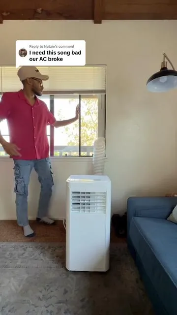 Replying to @Nutzie Having no AC is not fun. been blasting this air conditioner lately with heat wave. It’s not even summer yet lol #portableairconditioner #ac #windoeac #TikTokShopFathersDay  #TikTokShopSpringGlowUp #toptiermay
