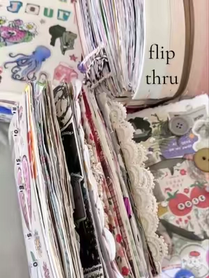 finished another junk journal! this journal held up SO well!  #junkjournal #junkjournals #scrapbook 