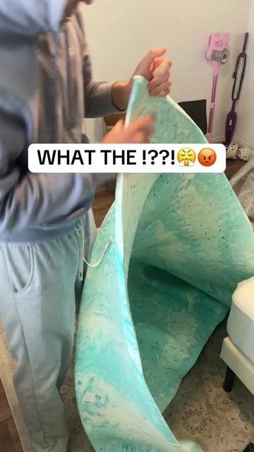 This is what happened when I bought the viral gel mattress topper from TikTok  #matresstopper #bedding 