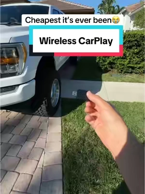 How to get wireless CarPlay in your car #carplay #wirelesscarplay #carhacks #cargadgets 