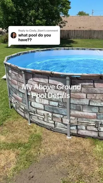 Replying to @Cindy_Slam the best way power steel pool in the size 16 X 48. It’s 🔗 on this video or on amaz0n in my bi0!! 