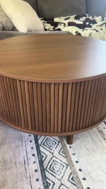 Modern coffee table with hidden storage #livingroomdecor #livingroomupgrade #homestore #storagehacks #smalllivingroom #tiktokshoprestock #tiktokshopmemorialday 