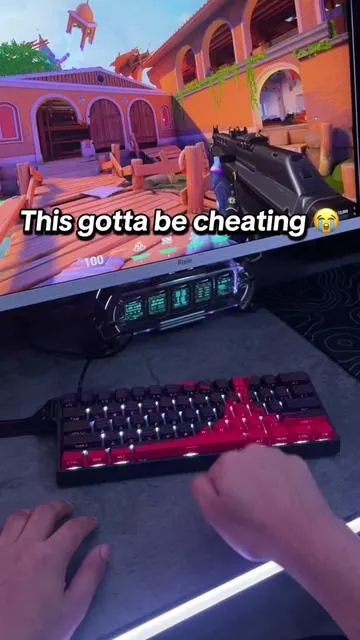 The Aula WIN60 HE Feels like cheating 😭 @Aula #keyboard #keyboardasmr #keyboards #aula #aulakeyboard #aulawin #aulawin60 #magneticswitch #halleffectkeyboard #rapidtrigger #fpskeyboard #8kpollingrate #win60he #win68 #valorant #socd #techtok #tiktokshop #outdoorfun 