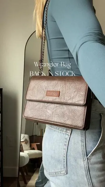 If you missed your chance to grab one last time, a majority of colors are back! #bag #bags #crossbodybag #crossbodybags #wrangler #wranglerpurse #purse #pursetok #vintagefashion #vintagepurse #CapCut 