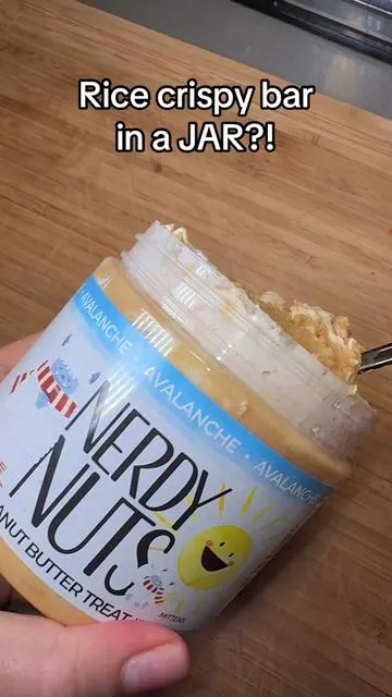🤤🥜 Big spoon energy only 🥄 You haven’t had peanut butter like this!!! @Nerdy Nuts Shop #dessertjar #snacktreat #nerdynutsavalanche #ricecrispypeanutbutter #peanuts #nerdynuts #avalanchesnack  #snacks #peanutbutterobsessed #peanutbutter #tiktokmademetryit #peanutbuttertreat #sweetcravings #tiktokshop #spotlightfinds #food #snacktok #TikTokShopCreatorPicks #fypシ゚viral #tiktokshoprestock #trending #viral #springtok #foryou #ttslevelup #dealsforyoudays #tiktokshopsummerturnup #tiktokshopmemorialday Avalanche Peanut Butter Treat Sold by Nerdy Nuts Shop