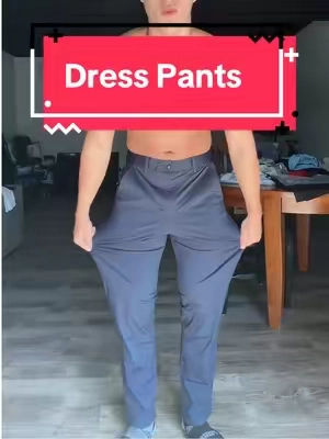 These golf pants have a built in belt #golf #pants #dresspants #mensclothing #tiktokmademebuyit #tiktokshop #tiktokmarketplace 