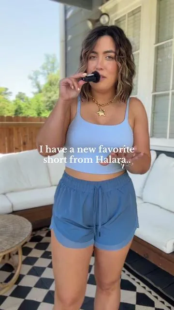 Like I’m sorry whose body is this? @Halara_official #halara #activeshorts 