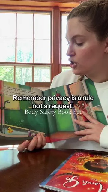 This body safety book set is a must have if you’re a parent!  #bodysafety #bodysafetybooks #books #bookrecs #booktok #childrensbooks #consent #boundaries #momfinds 