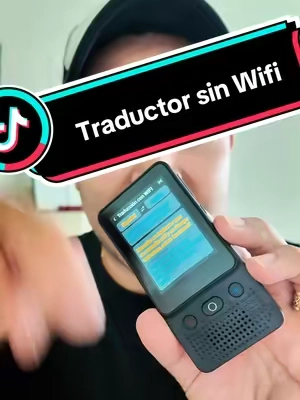 El traductor que tanto había buscado ya que no necesito conectarlo a Wi-Fi @KlikWave SHOP #translator #traductor #tiktokshopmemorialday 