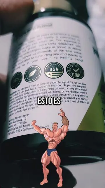 Nitric Oxide Supplement Carlyle Óxido nitrico suplemento la mejor opción para rendir más y aumentar tú musculatura! #nitricoxide #oxidonitrico #supplements #supplementsthatwork #Carlyle #foryourpage #alegriiaas #fyp #viral #viralvideo #viraltiktok #tiktokshop 