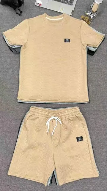 The perfect affordable textured short set are soo stylish ,perfect for casual outings or lounging at home. #mensfashion #jacquard #tee #menswear #mensoutfitideas #fyp #streetwear #outerwear 