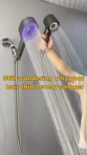 Still wondering why your hair thins every shower? #shower #showertok #showerproducts #showerhead #showers #showertiktok #bath #bathroom #bathroomremodel #bathroomdecor #bathroomdesign #tiktok #cleaning #clean #washing #bodycare #summerheat #summertime #summer #health #hairhealth #womenshealthcare #skincaretiktok  #loveyou #loveyourself 