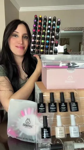 A must have for all my nail girlies 💖🫶🏻 #diynails #nailart #athomenails #nailsforbeginners #beginnernailtech #glitternails #allinonenailkit #nailinspo #nailinspo #nailsoftiktok #nailsoftheweek 