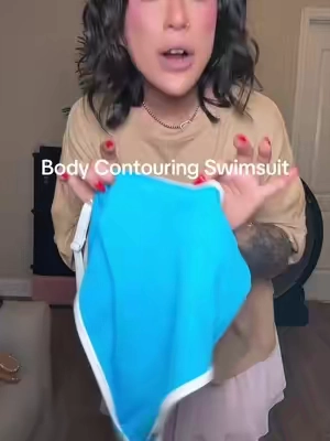 Ribbed and contouring swimsuit! It’pure magic baby! #swimsuitcheck 