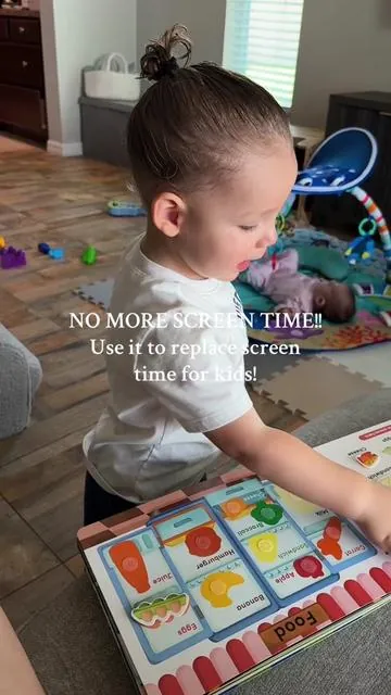 My 19 month old love this Preschool Busy book from @Joycat !! It keeps him entertained & learning for almost an hour! Look how happy he is learning & playing 🥹 #toddleractivities #toddleractivityideas #joycat #joycattoys #joycateducationaltoys #joycatlearningtoys #toddlertok #toddlermom #momsoftiktok #toddlersoftiktok 