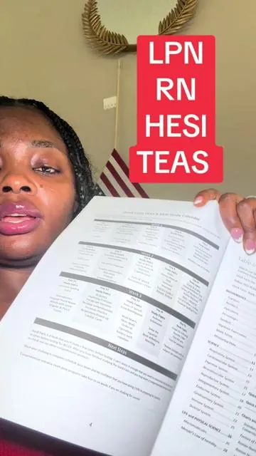 How to study for TEAS exam. #nursingstudent #nursingschool #studyguides #stidytips #nursing #book 