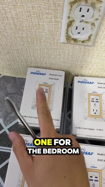 This smart and safe power strip is on sale now, Don’t miss out, go check it out! #tech #techtok #tiktoktech #powerbank #phonetech #charger #gadgets #setup #technology #techtrends #newtech #desksetup #TikTokShop #surgeprotection #fyp #blowthisup #LED #fypシ  #tiktokshopmemorialday #tiktokshopsummerturnup 
