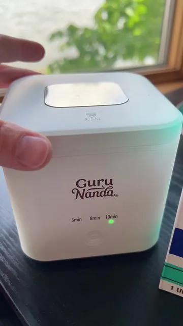 My retainer hasn’t felt this clean since it was brand new! @GuruNanda LLC @Pearl @Puneet Nanda bridge the gap #gurunandasuperbrandday #gurunandaglowup #ultrasoniccleaner #retainercleaner #denturecleaner #gurunanda 