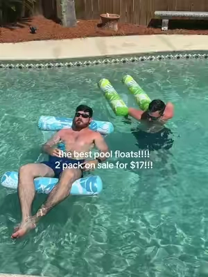 The husband was a paid actor BUT really — these floats are amazing!!! So many different ways to sit/lay in them. They are so comfy too, but our fav part is being able to carry them with ease to the poo/beach!!! @Sloosh #sloosh #slooshpoolfloat #poolfloat #summermusthave #float #hammockfloat #adultfloat #pooldays #poolessentials #beach #beachmusthaves #tanningfloat #tiktokshopmademebuyit #tiktokshoploveatfirstfind #bestsellers #summerglowup #gettan 