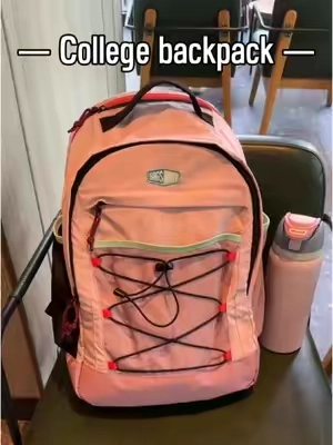 What’s in my girly college backpack💕🤩🫶#outdoorfun #bagsmarttravel #bagsmart #collegebag #bag #backpack 