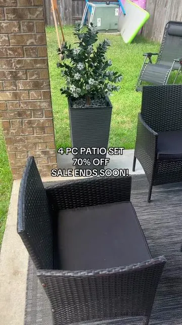 Such a Beautiful Set! & Currently 70% OFF!! #P#PatioP#PatioFurnitureO#OutdoorFurnitureO#OutdoorLivingT#TableC#ChairsT#TikTokShopCreatorPicks
