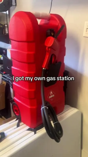 Fuel Caddy #15gal #fueltank #fuelcaddy #gastank #nozzel 