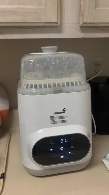 The grownsy bottle washer, sterilizer and dryer all in One makes life so much easier 🤗 #tiktokshop 