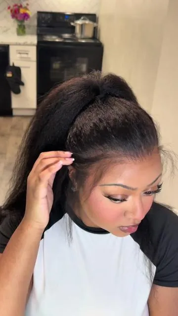 #creatorsearchinsights @OQHAIR US SHOP @oqhairshop #oqhair #360wig #360wiginstall #gluelesswig #yakiwig  #naturalwig #fyp 